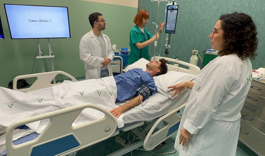 Formación con la metodología de simulación en Iavante.