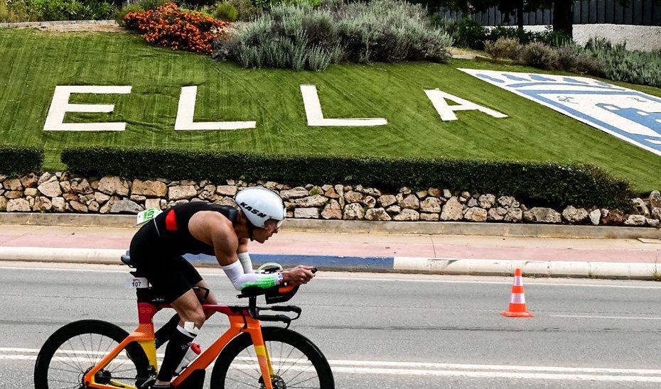 Detalle de una de las imágenes que anuncia el Campeonato del Mundo IRONMAN 70.3 de Marbella (Ironman.com).