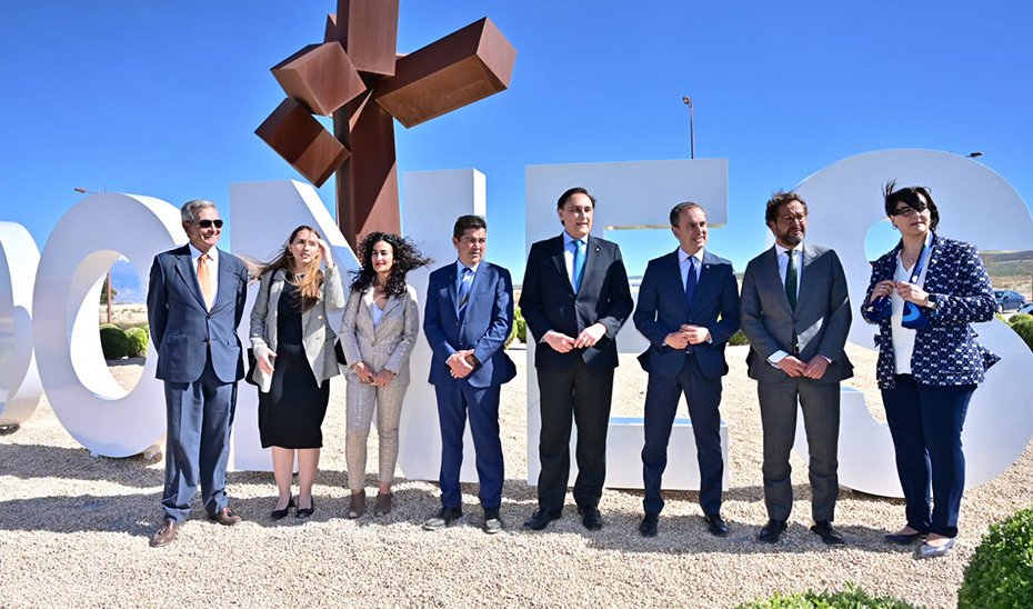 El consejero José Carlos Gómez Villamandos, en una foto de archivo, durante un acto organizado por el Consorcio del IFMIF-DONES en Granada.