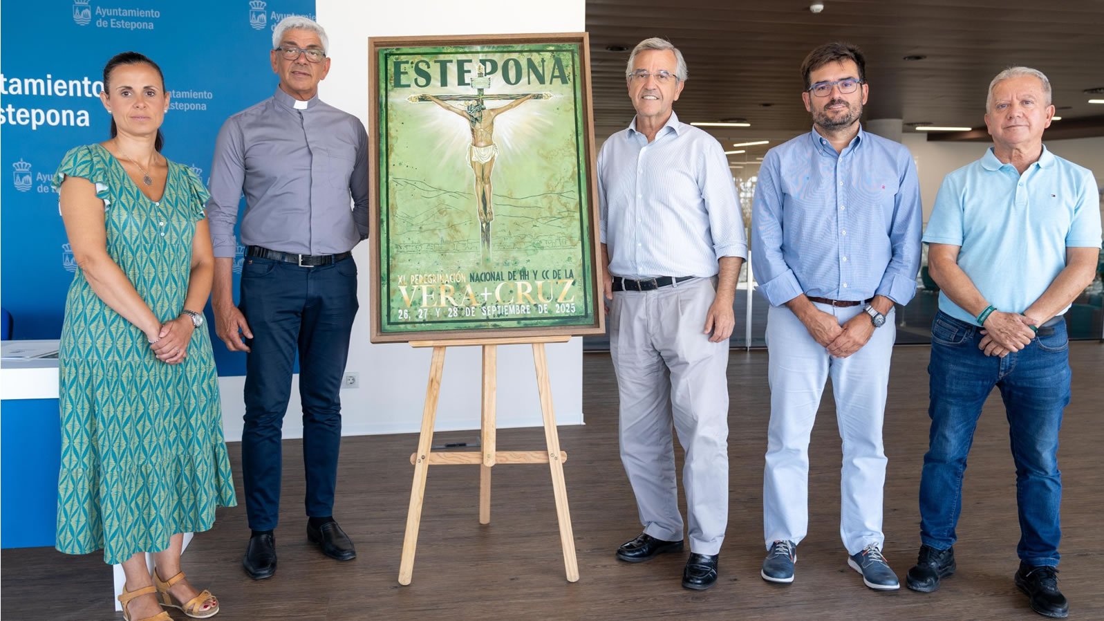 Foto Estepona recibirá a cofrades de toda España como sede de la XL Peregrinación Nacional de Hermandades de la Vera Cruz