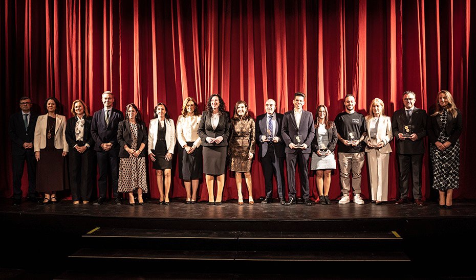 Rocío Blanco ha clausurado en Almería el acto de entrega de la I edición de los Premios al Trabajo Autónomo de Andalucía.