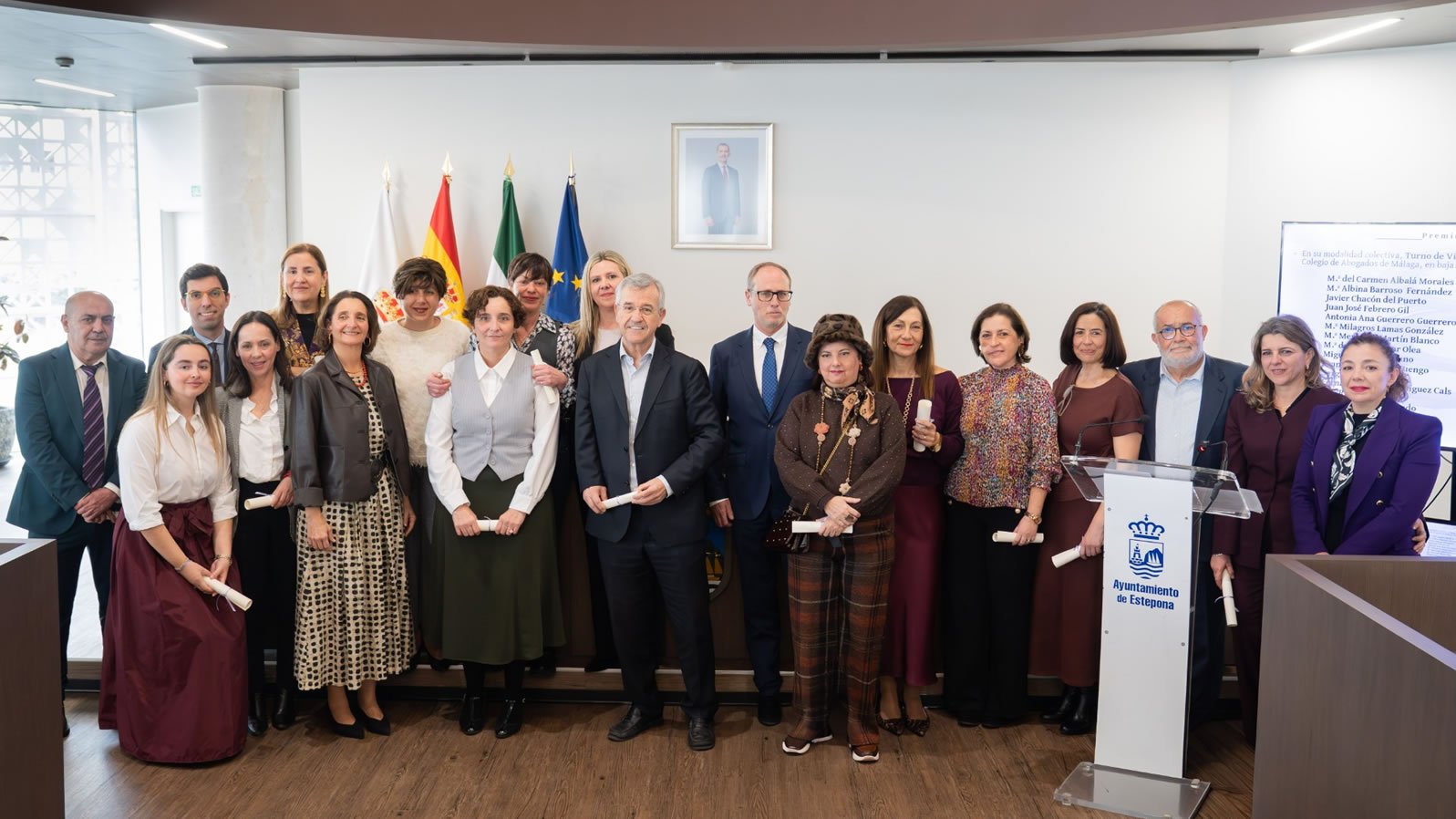 Foto El Ayuntamiento celebra el Día Internacional de las Mujeres reconociendo a Pilar Mayor Olea y al Turno de Violencia de Género del Colegio de Abogados